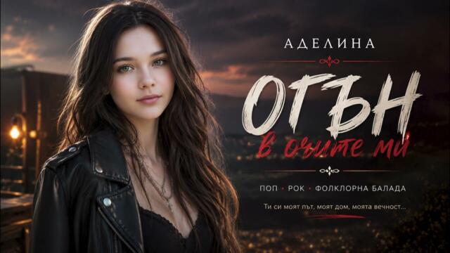 Аделина - Огън в очите ми (Official Audio 2026)