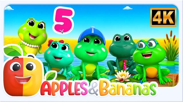 Five Little Speckled frogs Nursery Rhymes and More Videos for Kids
