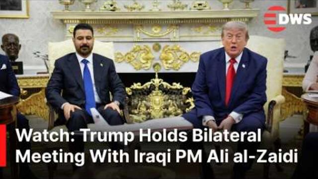 FULL REMARK: President Donald Trump Meets Iraqi Prime Minister Ali al-Zaidi at White House | AC1E