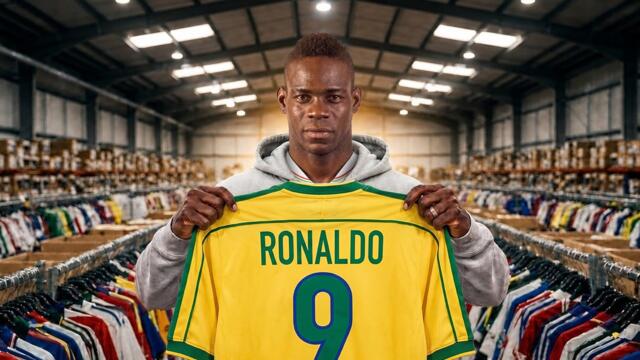 Mario Balotelli Shops For Retro Football Shirts - Shirt Shopping