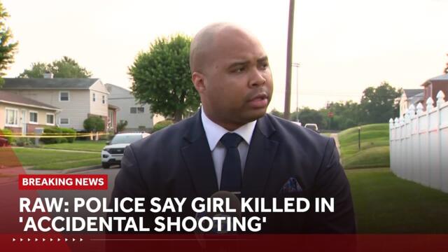 Raw: Girl fatally shot in Milford Mill, police say
