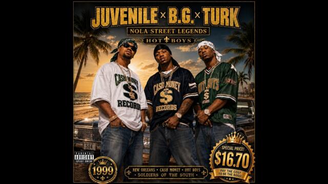 Juvenile × B.G. × Turk – Uptown New Orleans Bounce Anthems | Hot Boys Classic Southern Rap Mix