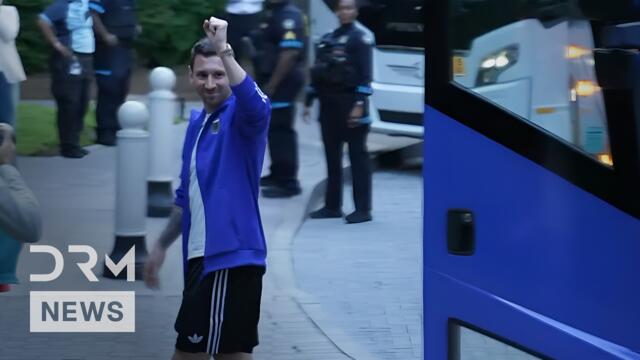 Argentina Returns to Hotel After 2-1 Victory Over England | FIFA World Cup 2026 Semi-Final | AD1Z