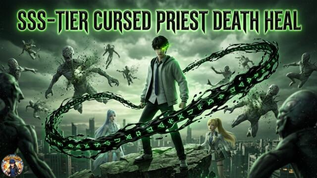 [ENG DUB] SSS-TIER Cursed Priest Has POWERFUL Dark Heal That Blows Enemies Apart | Short Anime