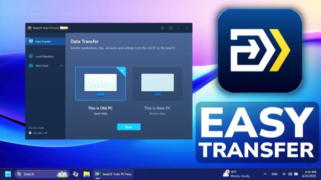 Easily Transfer Windows 11 Programs, Settings and Files to a New Computer with EaseUS Todo PCTrans