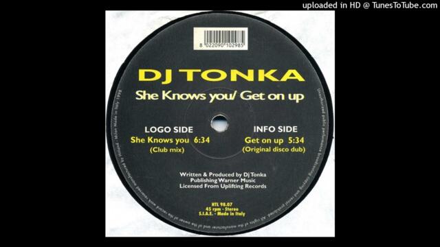 DJ Tonka - Get On Up (Original Disco Dub) - Hitland 1998