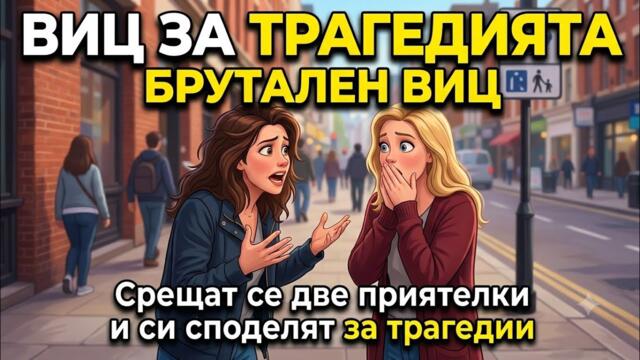 ВИЦ ЗА ТРАГЕДИЯТА БРУТАЛЕН ВИЦ СМЯХ ДО СЪЛЗИ