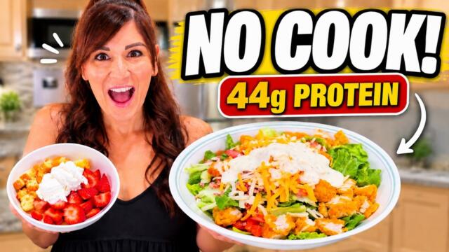 I'm Losing So Much Fat Eating This No-Cook High-Protein Dinner & Dessert