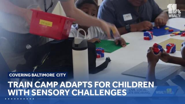 Train camp adapts for kids with sensory challenges