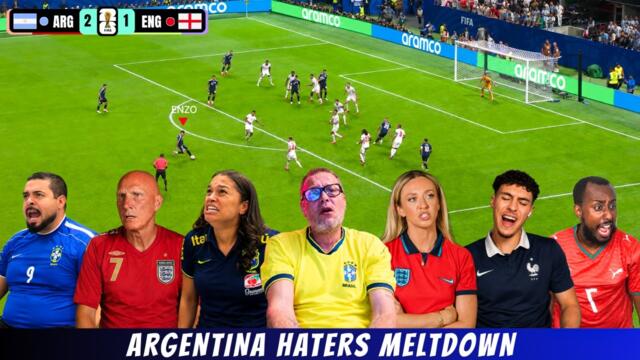 Argentina Haters CRY After 2-1 Comeback vs England