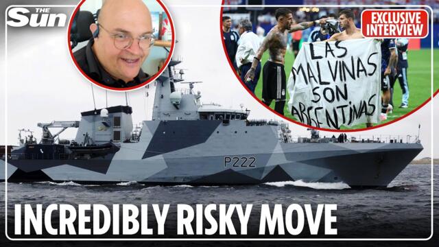 The Falklands incident: How a British warship just escalated the Falklands dispute