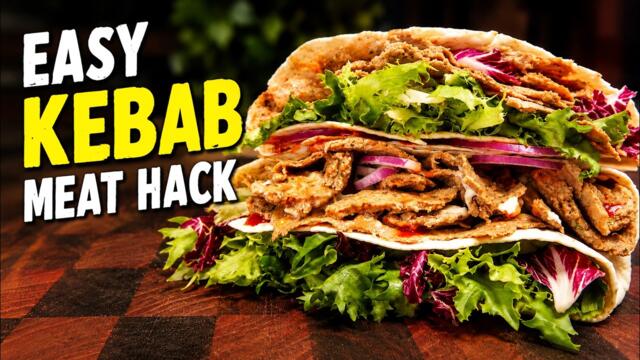 Lamb Doner Kebab Meat Hack:  Quick, Easy, Cheap & Delicious: