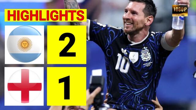 Argentina vs England 2-1 All Goals & Extended Highlights World Cup Semi-final 2026 | What A Comeback