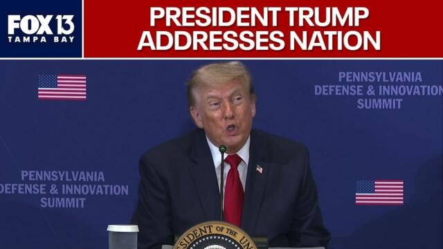 LIVE: President Donald Trump addresses nation