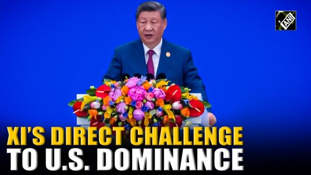 Big! Chinese President Xi pitches Beijing as leader of new global AI order, challenging US dominance