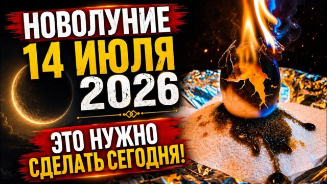Новолуние 14 Июля 2026. Мощный День для Ритуалов! Это нужно сделать сегодня!