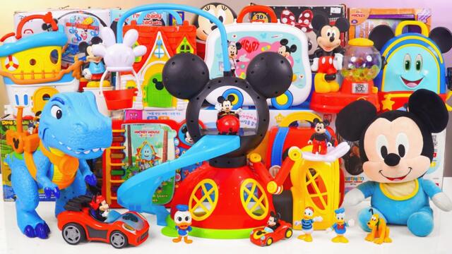 Satisfying with Unboxing Disney Mickey Mouse Big Airplane Playset | Review Toys ASMR