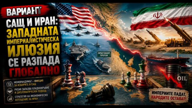 САЩ И ИРАН: ЗАПАДНАТА ИМПЕРИАЛИСТИЧЕСКА ИЛЮЗИЯ СЕ РАЗПАДА ГЛОБАЛНО,  Вариант #943