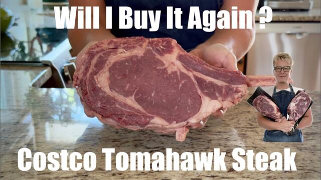 Costco Tomahawk Steak / Costco / Costco Beef / Steak /    Ribeye Steak / ASMR Cooking 