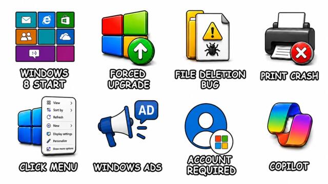 Every Major Windows F*ckup Explained in 12 Minutes!