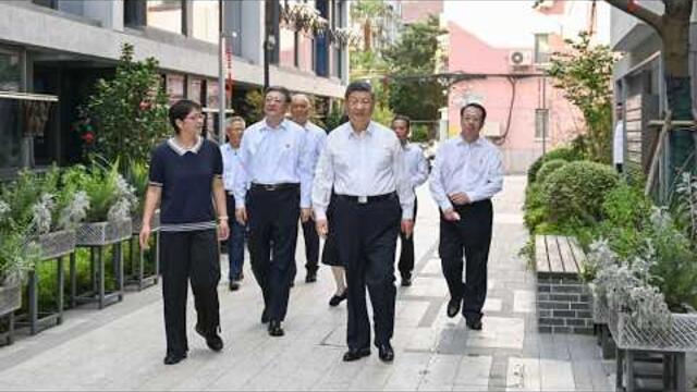 Chinese President Xi Jinping calls for people-centered urban renewal