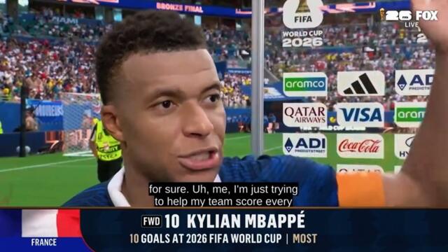 Mbappe's First Interview After France's Defeat to England | France 4-6 England