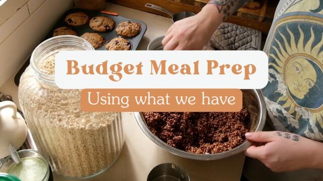LOW SPEND CHALLENGE - Week 4 Meal Prep