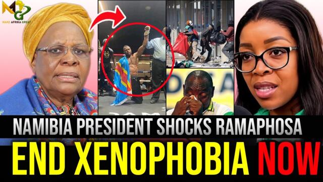 Namibia President SPEECH to END Xenophobia shocks Ramaphosa, STOP Export Build Industries