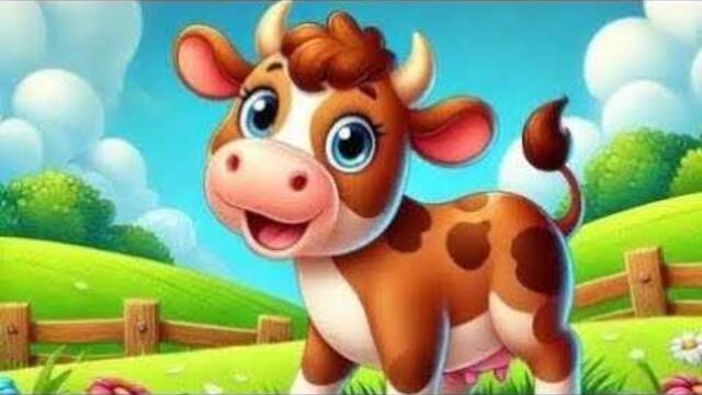 Meri Gaiya || मेरी गैया आती है। || Kids favorite Hindi Rhymes || Rainbow 🌈 Songs for kids ||