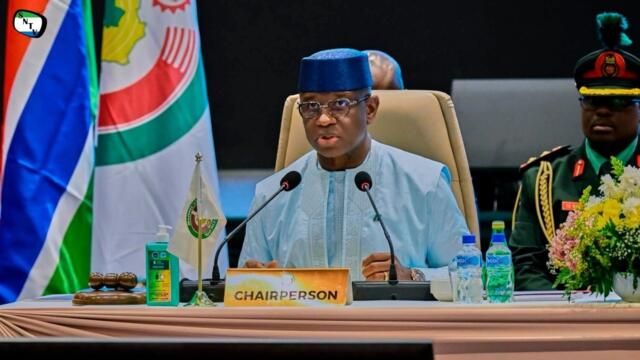BREAKING: President Julius Maada Bio Of Sierra Leone Addressed The 69th ECOWAS MID YEAR SUMMIT...