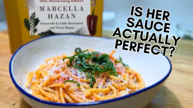 Is Marcella Hazan's Butter Tomato Sauce Actually The Best Pasta Sauce Ever?