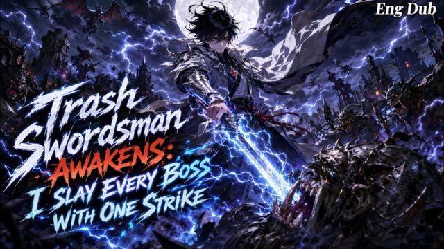 💥NEW | Trash Swordsman Awakens: I Slay Every Boss With One Strike✦Eng Dub 🔥#anime #englishdubbed