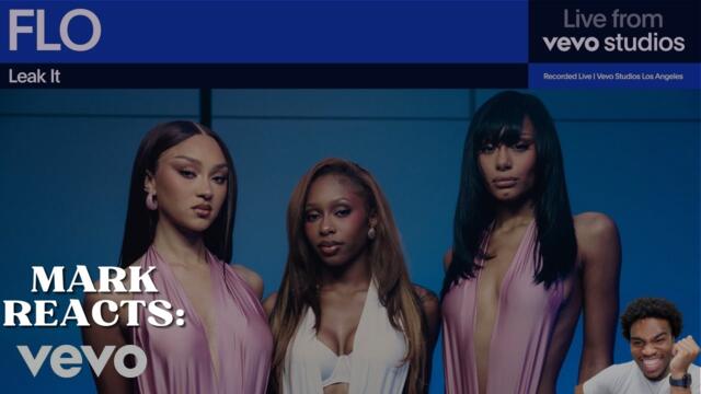 Mark Reacts: FLO Leak It | Live from Vevo Studios