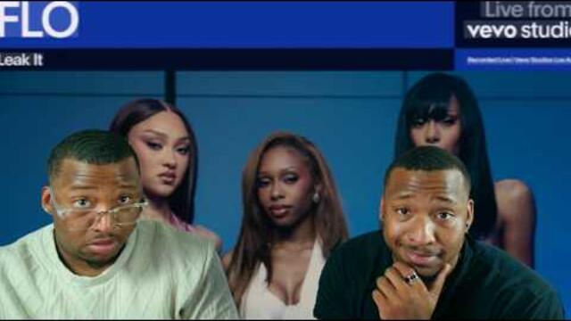 FLO - Leak It | Live from Vevo Studios | THIS PERFORMANCE HAS US WILDIN! | TWINS REACTION