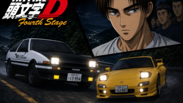 Initial D – fourth stage ep 3 bg sub
