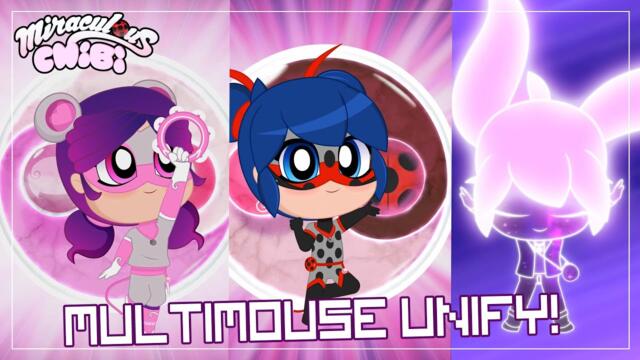 MIRACULOUS UNIFY! 🐭 Mulimouse, Multipig & Multibug Chibi Unification