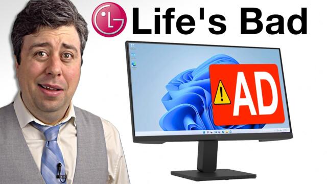 Even Monitors Have Ads Now