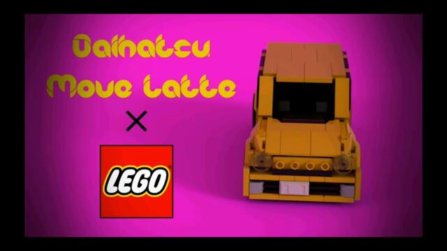 Lego Speed Champions Daihatsu Move Latte | MOC Review