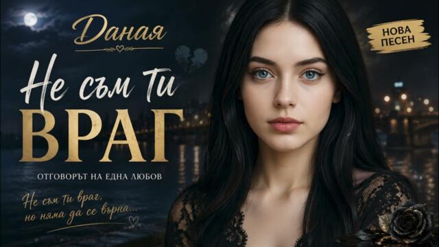 Даная - Не съм ти враг (Емоционална Поп Фолк Песен 2026)