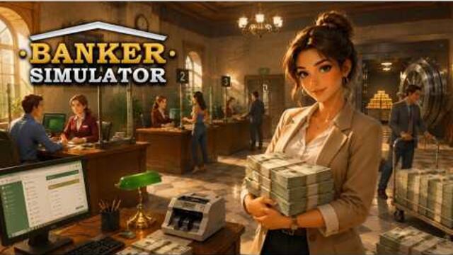 Banker Simulator! 💰 1.0 RELEASE IS OUT Long Gameplay - No Commentary
