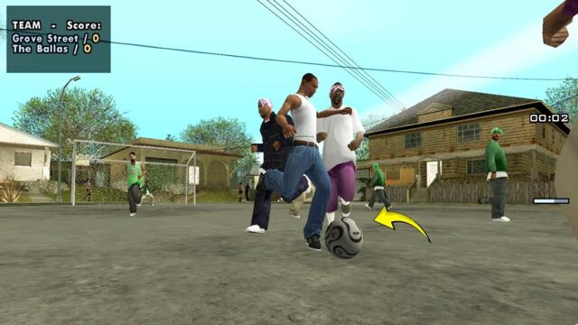 How to Playing Football in GTA San Andreas
