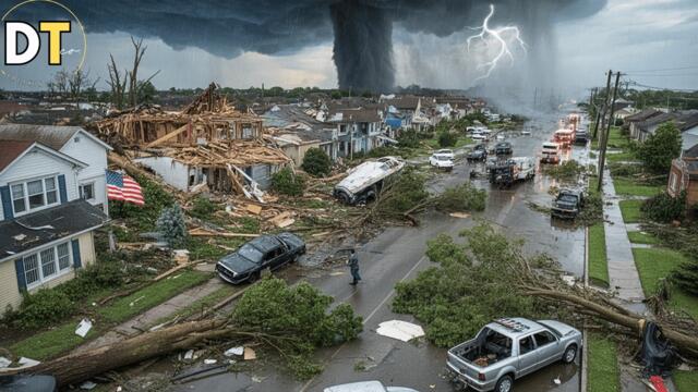 Kentucky & Ohio Hit by Multiple Tornadoes! Dozens of Buildings Damaged, Thousands Without Power