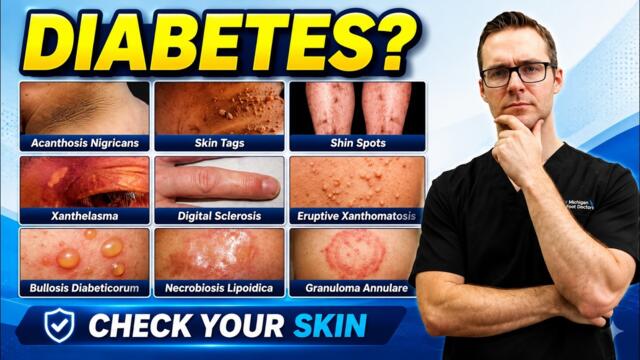 Doctor Reveals: 15 Skin Conditions Linked to Diabetes & Prediabetes