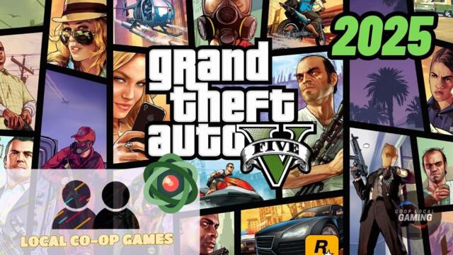 GTA V How to Play Splitscreen Story Mode? -  Coop Multiplayer OUTDATED