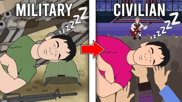 Military habits in civilian life