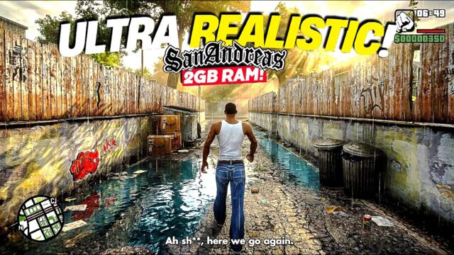 How To Install GTA San Andreas Ultra Realistic Graphics Mod 2026 | Works on Low End PC