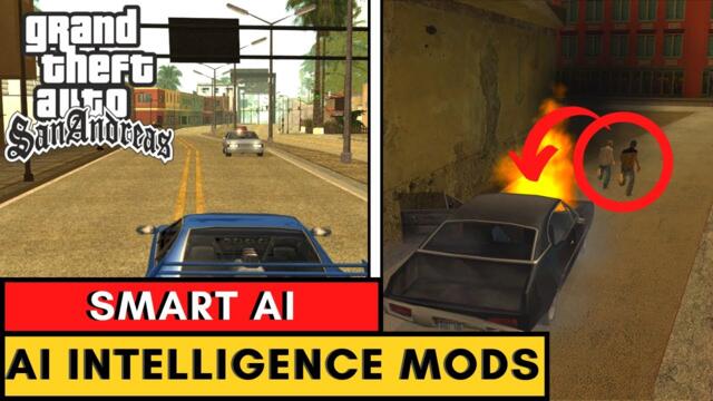 GTA San Andreas Ai Intelligence Mods (How to Install).
