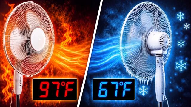 Turn Any Fan Into an Air Conditioner with just Ice 😱 Most people in Europe don't know this secret!