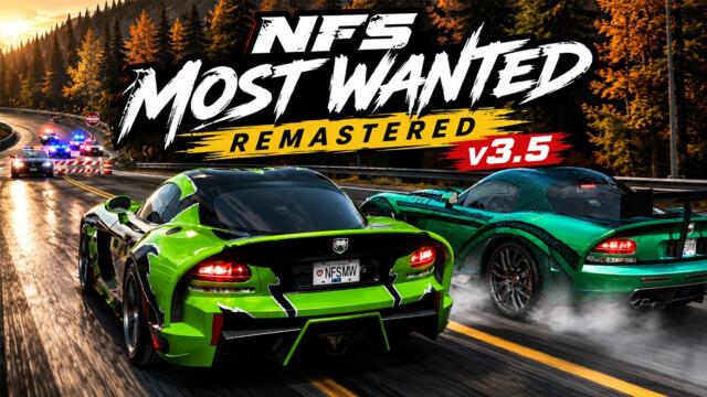 NFS Most Wanted Remastered V3.5 | This Car Handles Like a Dream