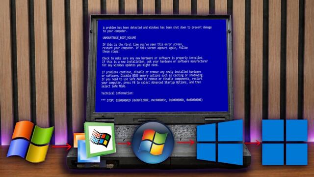 I Tried Installing Windows 11 on a 25-Year-Old Laptop...